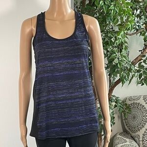 Athleta Retreat Print Chi Racerback Tank Top